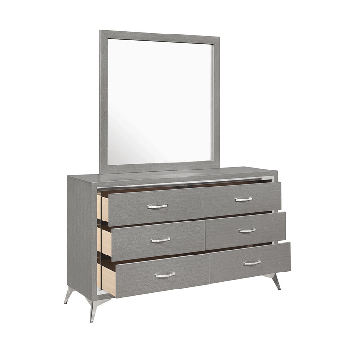 Huxley Mirror-Gray