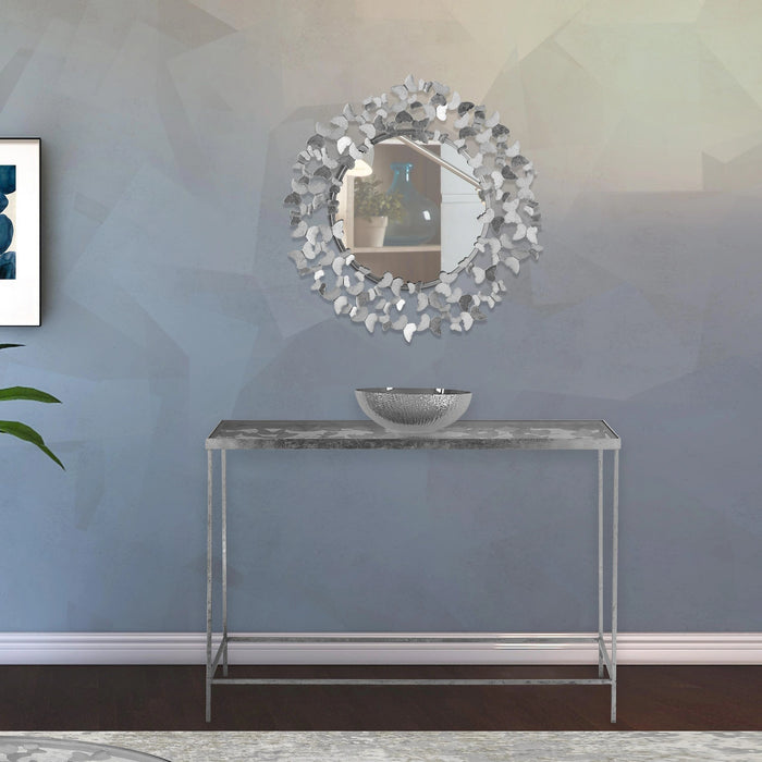 Butterfly Silver Mirror