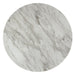 Celeste 42" Round Counter Table-Espresso/Faux Marble