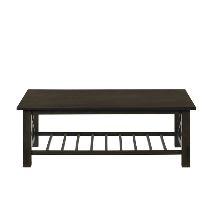 VESTA COFFEE TABLE-ESPRESSO