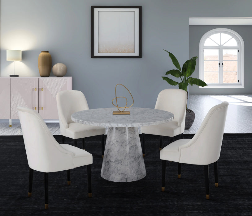 Omni Cream Velvet Dining Chair