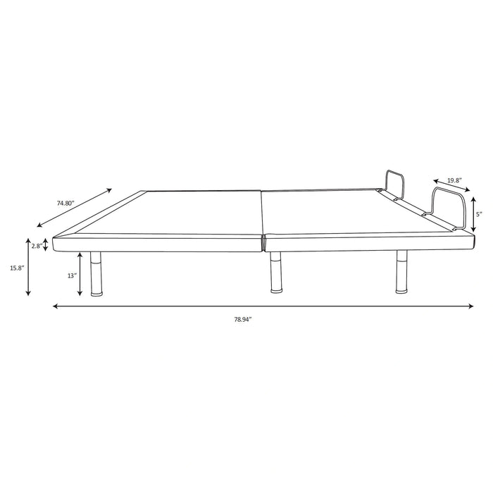 Negan Adjustable Bed Base