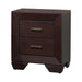 Kauffman 2-drawer Nightstand Dark Cocoa image