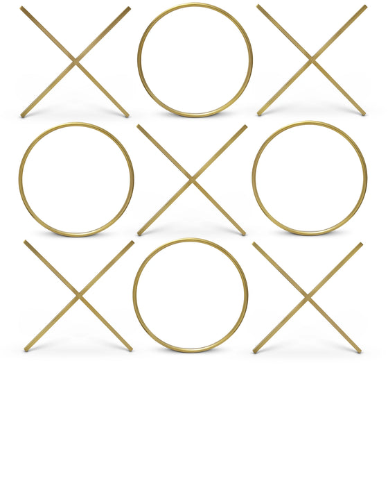 XOXO Gold Stainless Steel Wall Decor