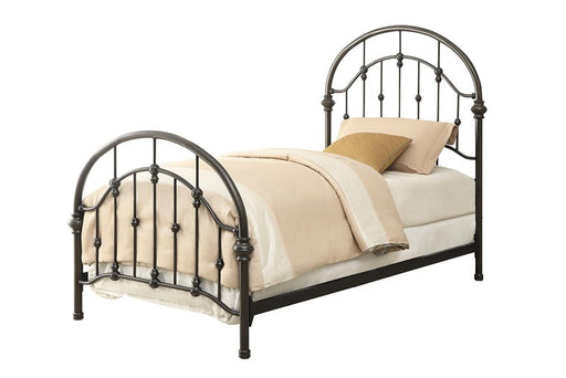 Rowan Twin Bed Dark Bronze image