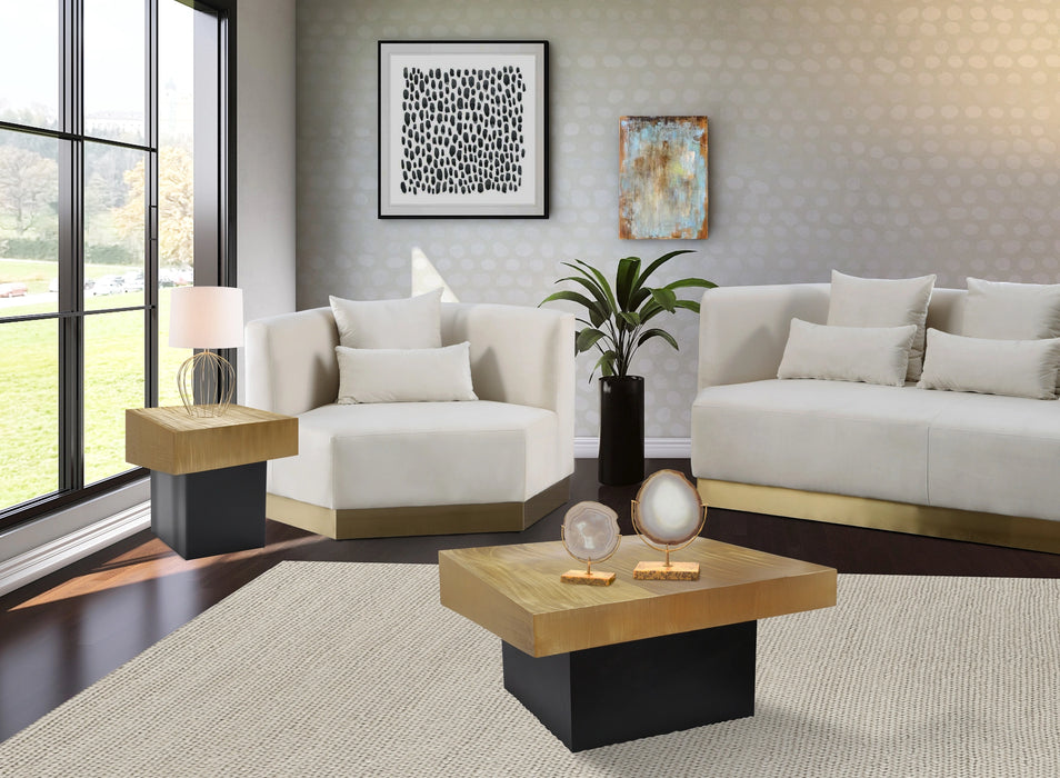 Palladium Gold Coffee Table