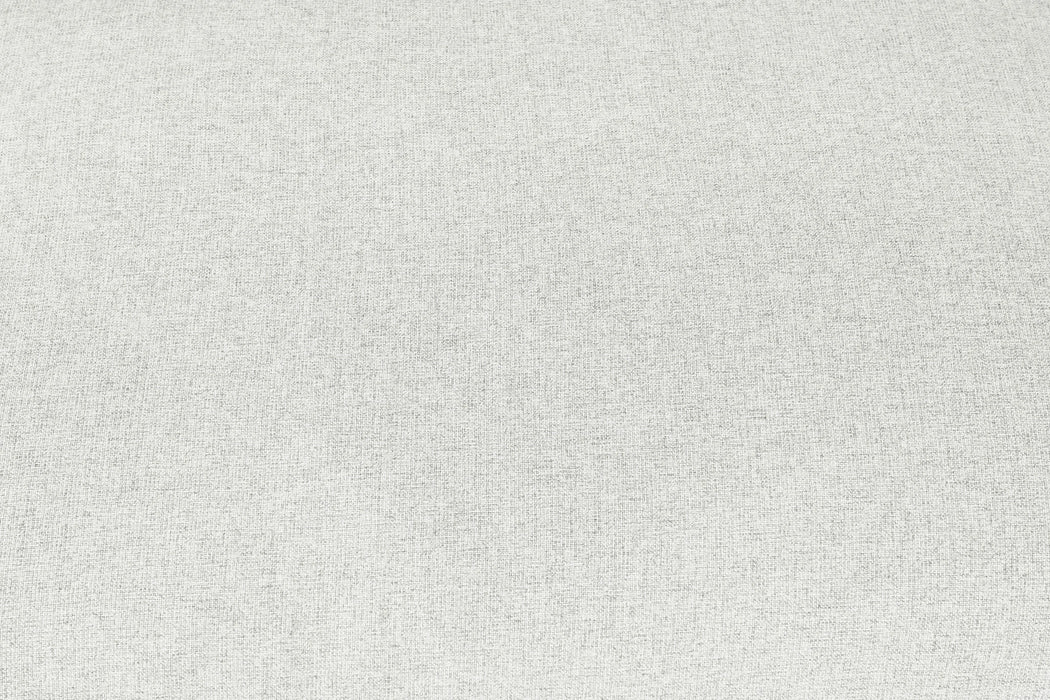 Serene Cream Linen Fabric Deluxe Cloud Corner Chair