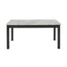 Celeste 64" Dining Table-Espresso/Faux Marble