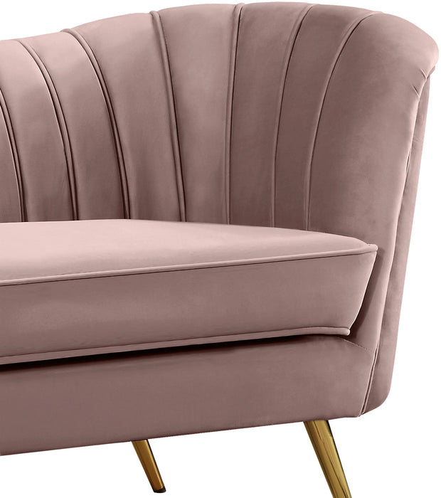 Margo Pink Velvet Sofa