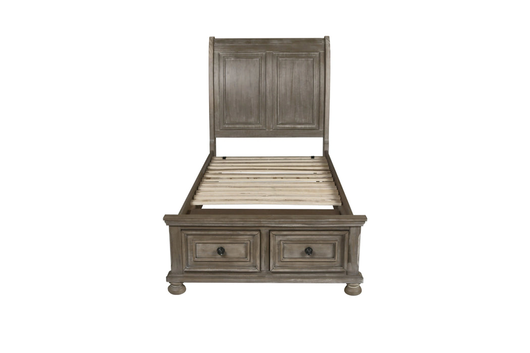 ALLEGRA Eastern King EK SIDE RAILS-PEWTER