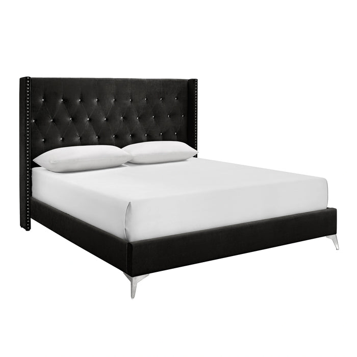 HUXLEY California King WK SIDE RAILS-BLACK