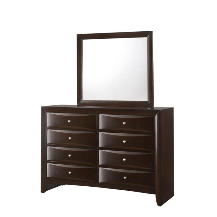 Crown Mark Emily Dresser in Dark Cherry