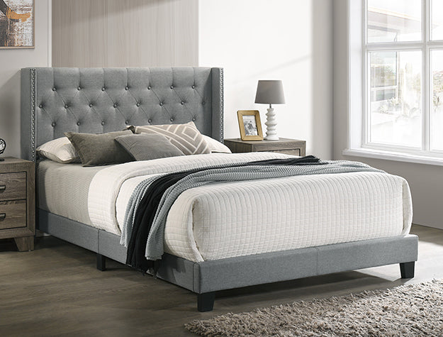 MAKAYLA FULL BED GREY