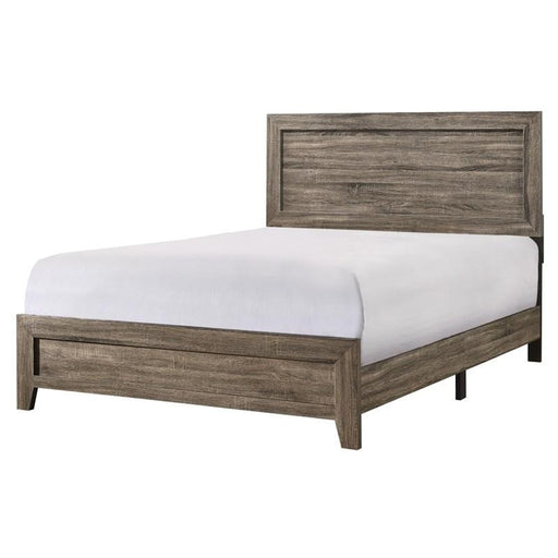 Crown Mark Millie Queen Panel Bed in Grey image
