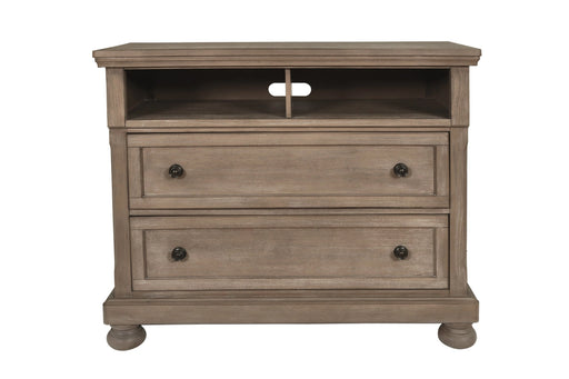 Allegra Media Console-Pewter