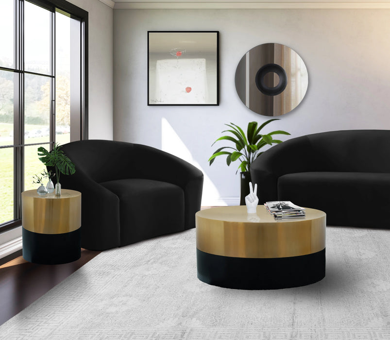 Sun Black / Gold Coffee Table