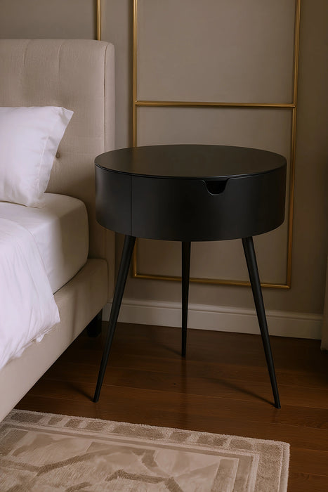 Bali Black Night Stand