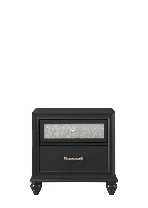 Lila Nightstand Black