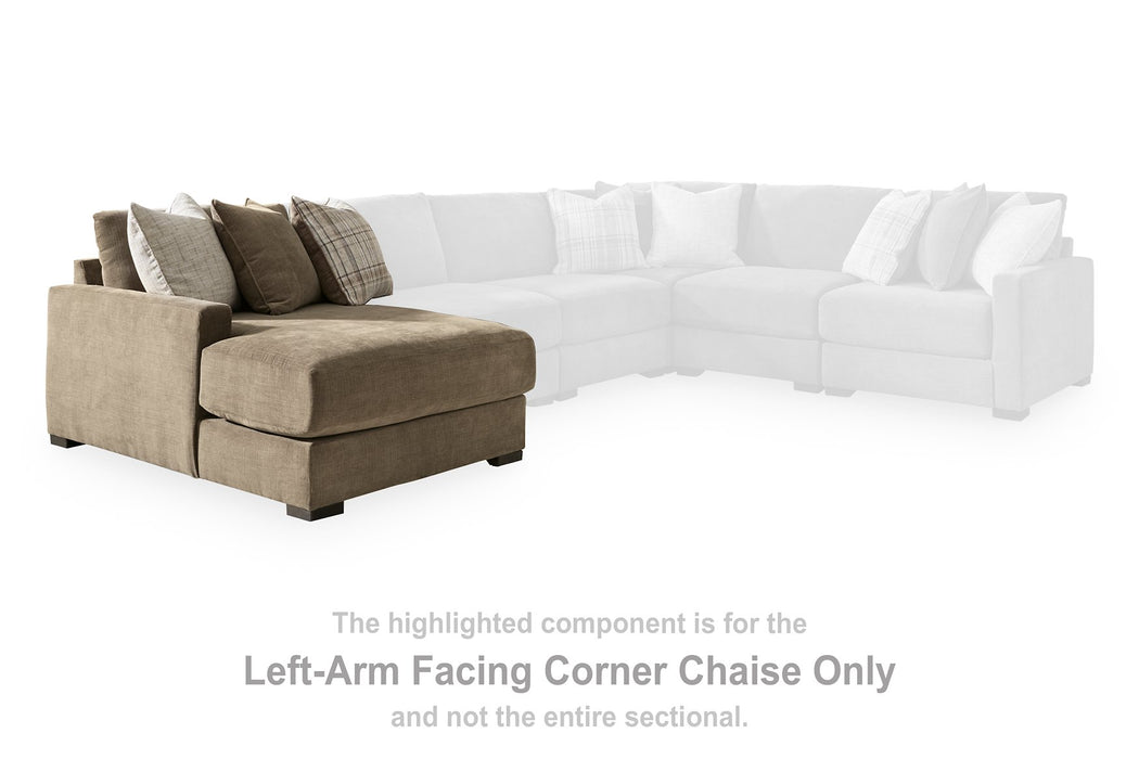 Camellia-Court Double Chaise Sectional