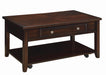 Bradford Rectangular Lift Top Coffee Table Walnut image