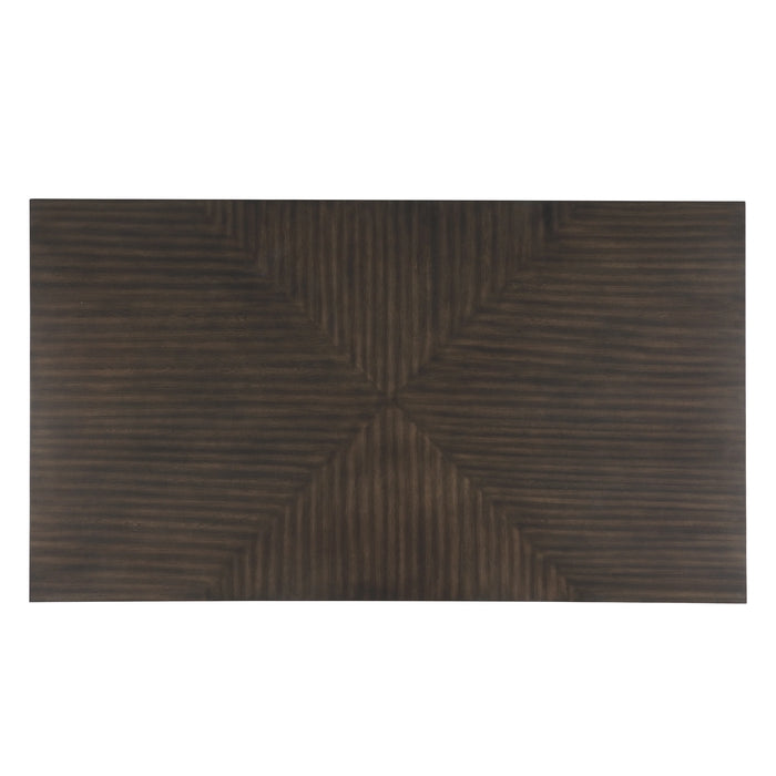 Chestnut Ridge 72" Dining Table-Brown