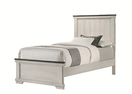 Crown Mark Furniture Leighton Full Panel Bed in White B8180-F image