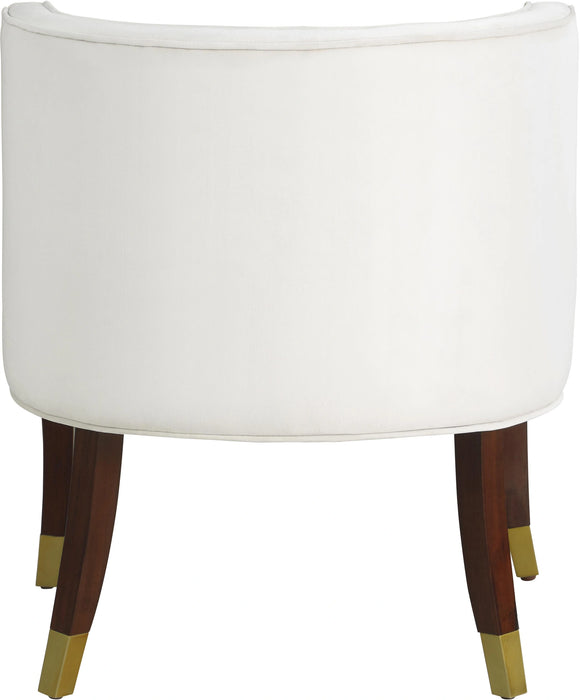 Perry Cream Velvet Dining Chair