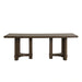Cityscape Rectangle Dining Table Top-Walnut