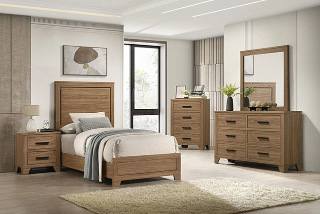Panelli 4 Pc Full Bedroom Set