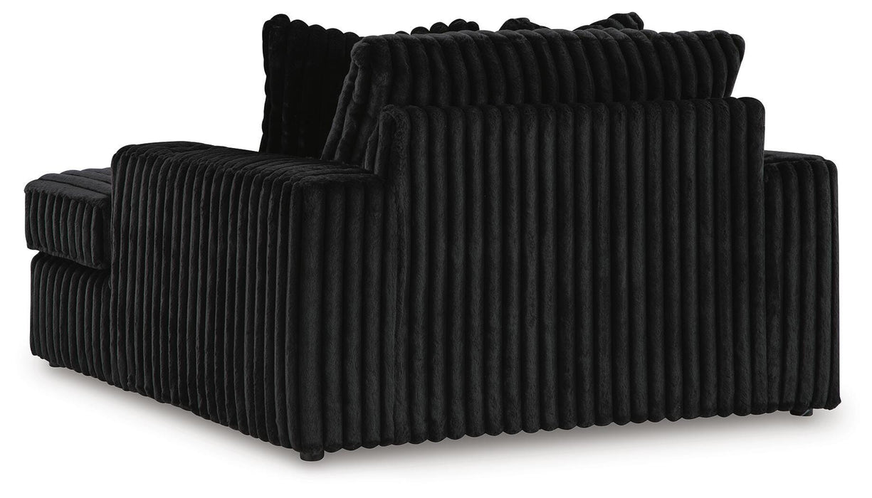 Midnight-Madness Oversized Chaise