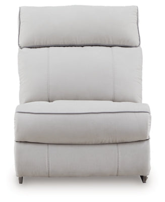 Social Pointe Reclining Sectional with Storage Consoles