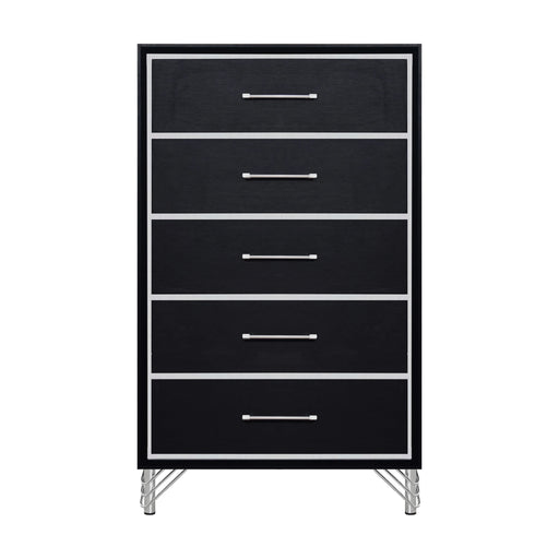 Ava 5 Drawer Chest-Ebony