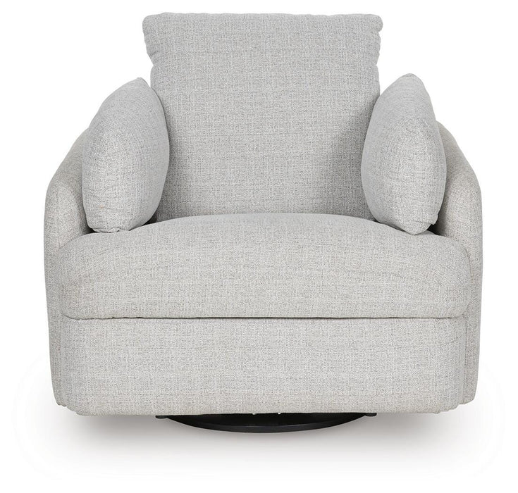 Alainmont Next-Gen Nuvella Swivel Power Recliner