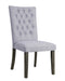 Merel Gray Linen & Gray Oak Side Chair image