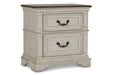 Anastasia Nightstand - Ant. White