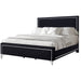 Ava 6/6 Ek Headboard, Footboard & Slat Kit-Ebony