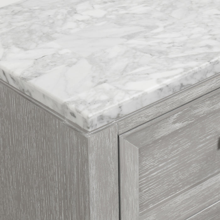 Fiona Nightstand-Mist Gray