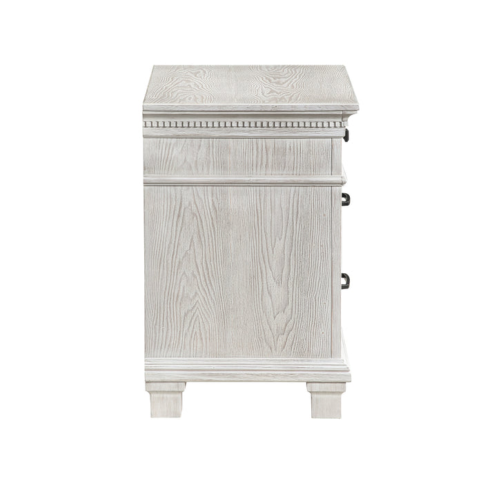 Silver Sands Nightstand-Gray