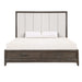Landon 6/6-6/0 Ek/Wk Headboard-Walnut