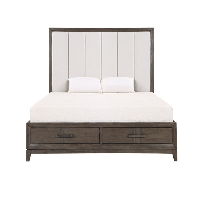 Landon 5/0 Q Headboard-Walnut