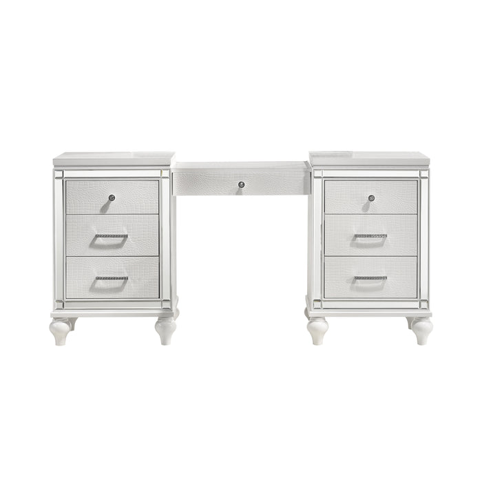 Valentino Dressing Table-White