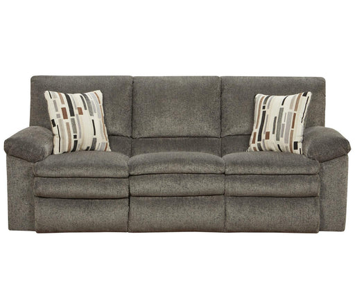 Catnapper Furniture Tosh Reclining Sofa in Pewter/CafÃ© image