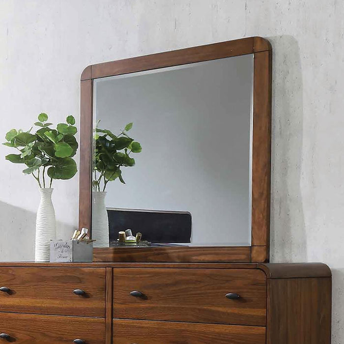 Robyn Rectangular Dresser Mirror Dark Walnut