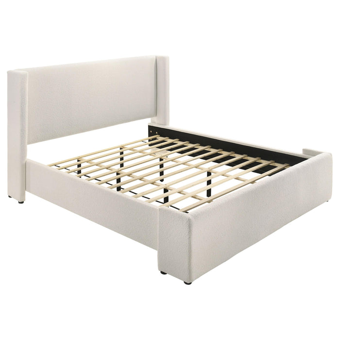 Alamosa Wingback Platform Bed