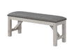 MARIBELLE BENCH CHALK GREYBROWN image