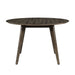 Rex 48" Round Dining Table-Walnut