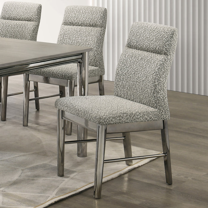 Lennox Upholstered Side Chair (2 Per Carton)-Gray