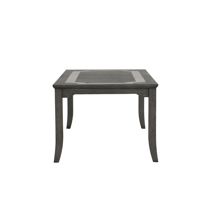Lisbon Rectangle Dining Table-Gray