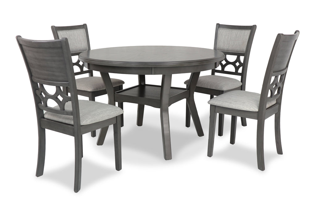 Mitchell 5 Pc Dining Set-Gray