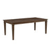 Mariana Rectangle Dining Table-Vintage Mocha